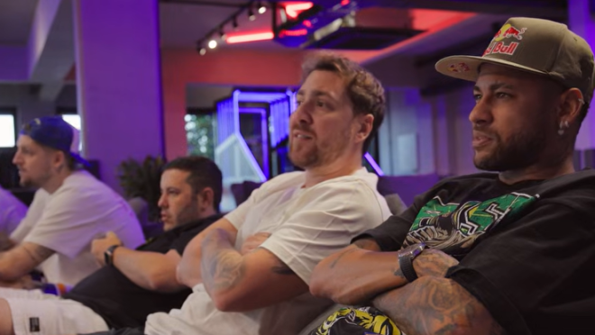 Neymar e Suas Reações Durante o Amistoso Brasil x França