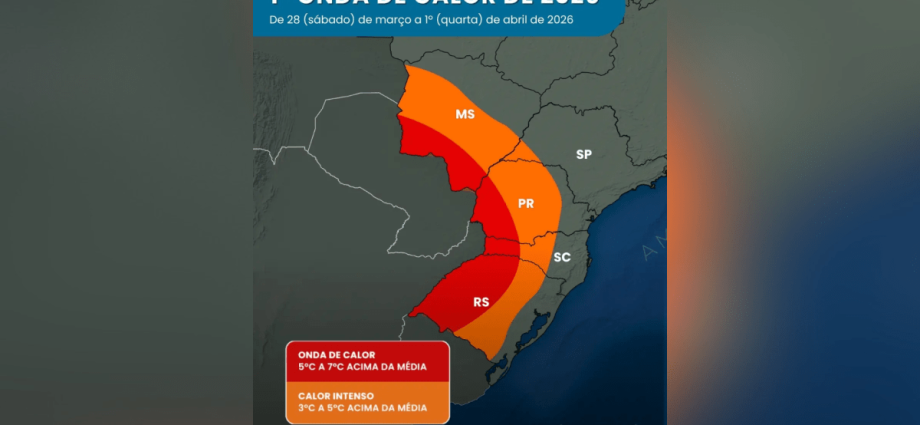 Onda de Calor: Mapa das Regiões Atingidas e Previsões para o Fim de Semana