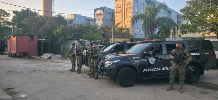 Megaoperação da PM em São Paulo Combate Crimes de Quebra-Vidros