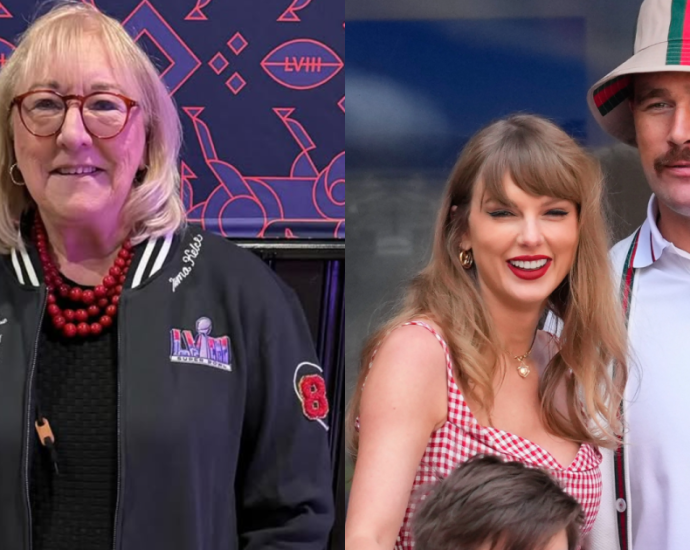 Mãe de Travis Kelce evita comentar sobre casamento com Taylor Swift