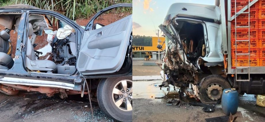 Tragédia em Chapecó: Acidente entre Caminhão e Caminhonete Resulta em Três Mortes