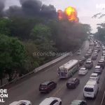 Incêndio na Ponte das Américas, no Panamá, é causado por explosão de caminhão-tanque