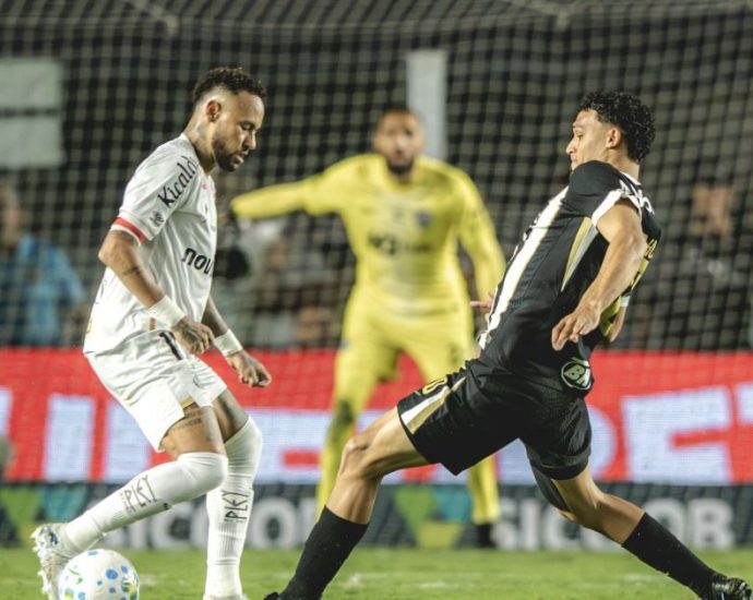 Santos vence Atlético-MG por 1 a 0 e se afasta da zona de rebaixamento
