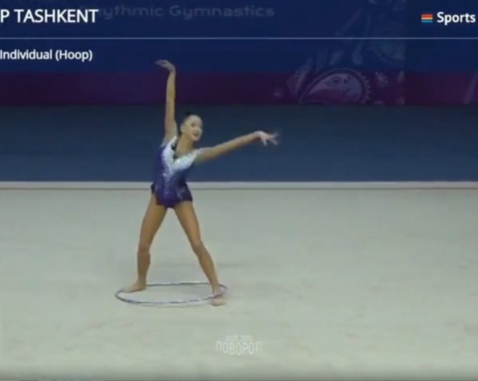 Gimnastas russas conquistam quatro medalhas na Copa do Mundo em Tashkent