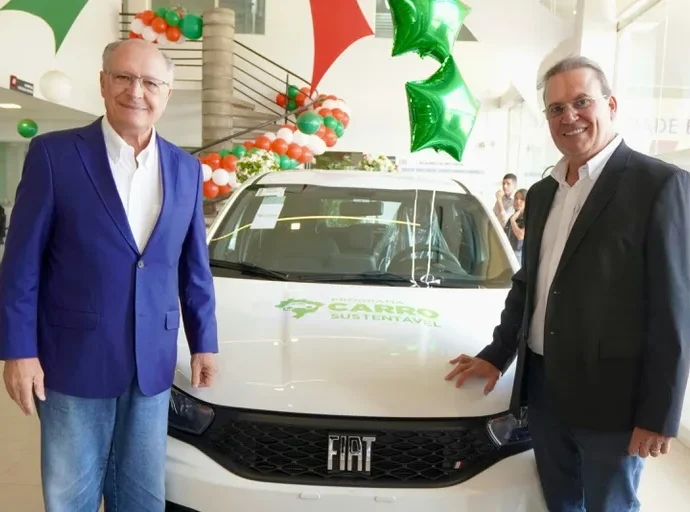 Alckmin celebra aumento de 32,9% nas vendas de veículos populares com o Carro Sustentável