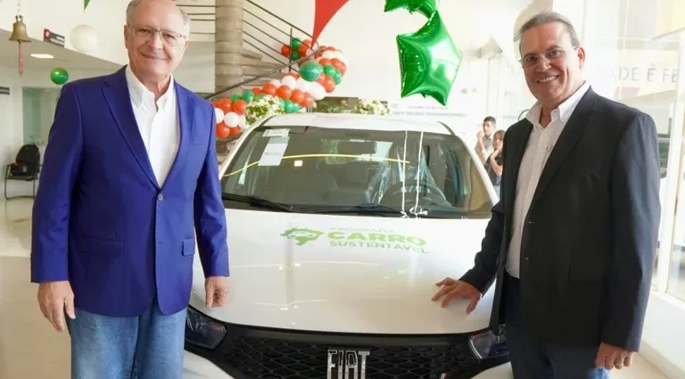 Alckmin celebra aumento de 32,9% nas vendas de veículos populares com o Carro Sustentável