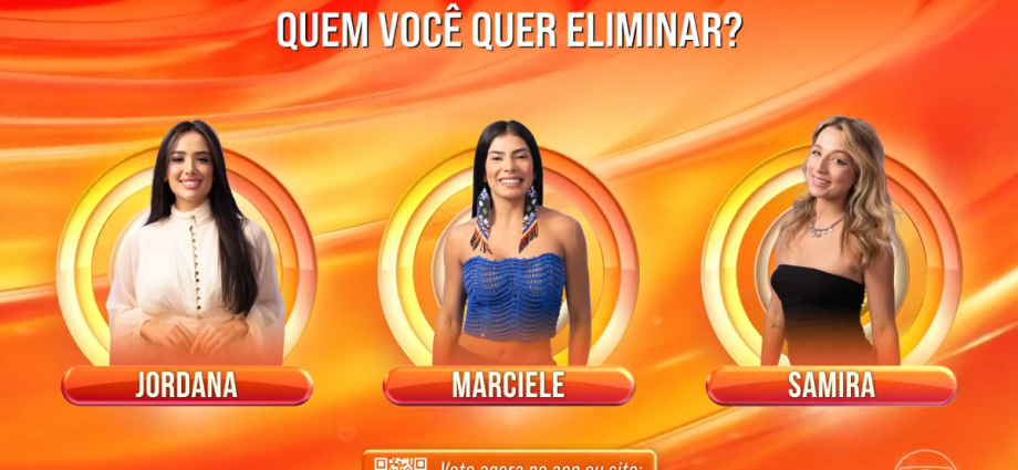 14º Paredão do BBB 26: Jordana, Marciele e Samira Disputam a Permanência no Reality