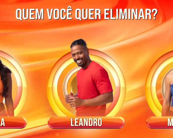 Enquete do BBB 26: Quem deve ser eliminado no 15º Paredão?
