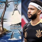 Postagem de Memphis Depay gera polêmica entre torcedores do Corinthians