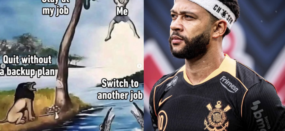 Postagem de Memphis Depay gera polêmica entre torcedores do Corinthians