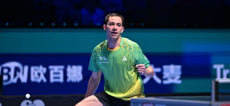 Hugo Calderano avança às quartas de final da Copa do Mundo de Tênis de Mesa