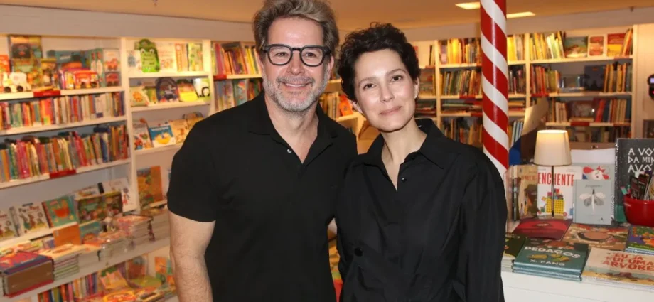 Murilo Benício e Cecilia Malan são vistos juntos no Rio de Janeiro