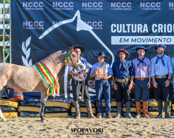 Exposição Morfológica do NCCC em Barra do Ribeiro elege RF Macanudo como Melhor Exemplar