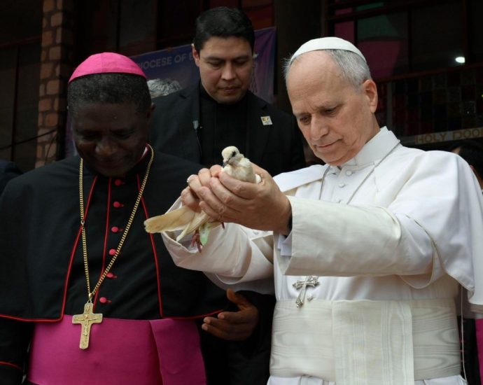 Papa clama por paz e critica ‘senhores da guerra’ em encontro em Bamenda