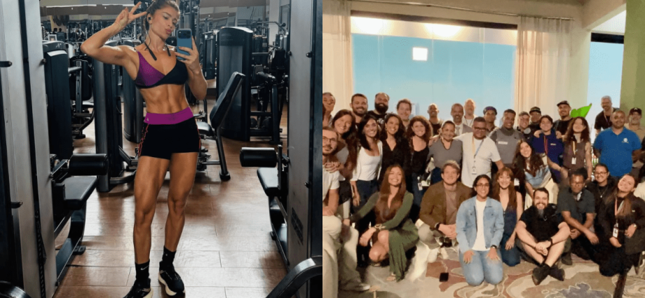 Grazi Massafera compartilha momentos do dia a dia durante gravações de ‘Três Graças’