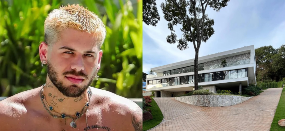Zé Felipe coloca mansão de R$ 27 milhões à venda em Goiânia