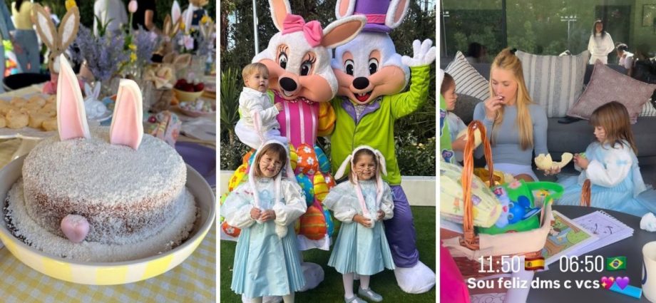 Virginia Fonseca Celebra Páscoa em Grande Estilo com Família em Madri