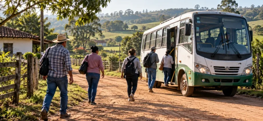Transporte gratuito para eleitores em Mirandópolis nas eleições de 2026