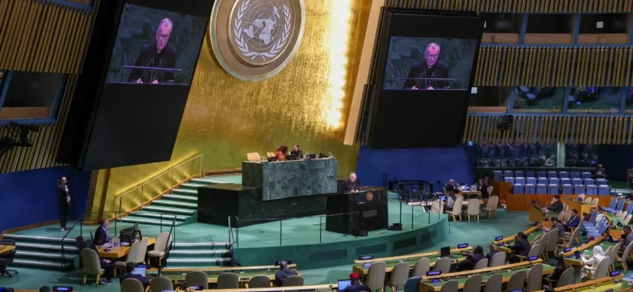 Diálogo e Justiça: Mensagem de Parolin na ONU pela Paz Global