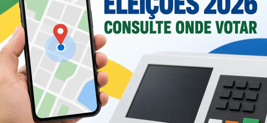 Eleições 2026: veja como consultar onde votar