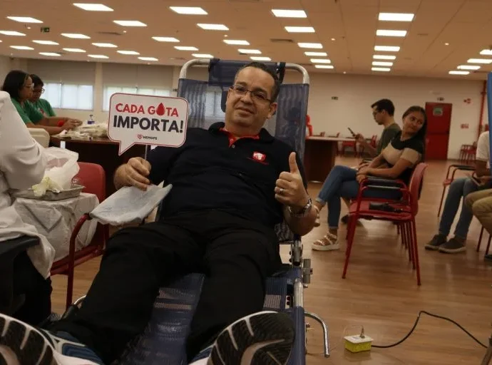 Masterboi bate recorde em campanha de doação de sangue