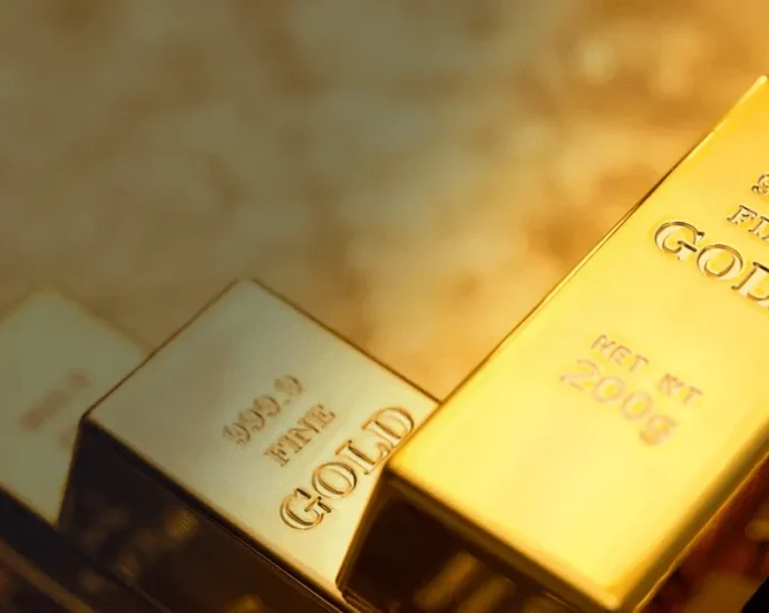 Ouro encerra dia em baixa devido a postura restritiva do Fed e aumento dos juros dos Treasuries