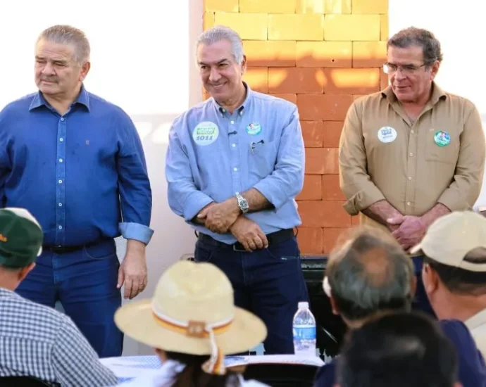 Reinaldo Azambuja reafirma compromisso com agronegócio durante reunião em Aquidauana