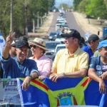 Reinaldo Azambuja realiza carreatas em Corumbá, Ladário, Aquidauana e Anastácio