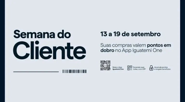 Iguatemi Brasília Lança Semana do Cliente com Ofertas Imperdíveis e Pontos em Dobro