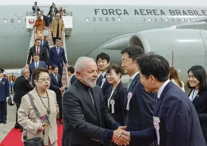 Viagem de Lula ao Japão gera gastos superiores a R$ 4,5 milhões