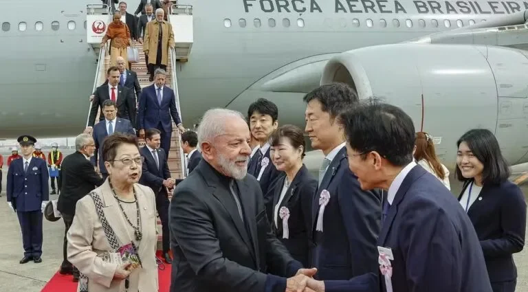 Viagem de Lula ao Japão gera gastos superiores a R$ 4,5 milhões