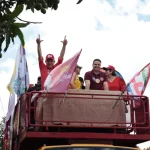 Vander Loubet encerra campanha ao Senado com carreata em Campo Grande