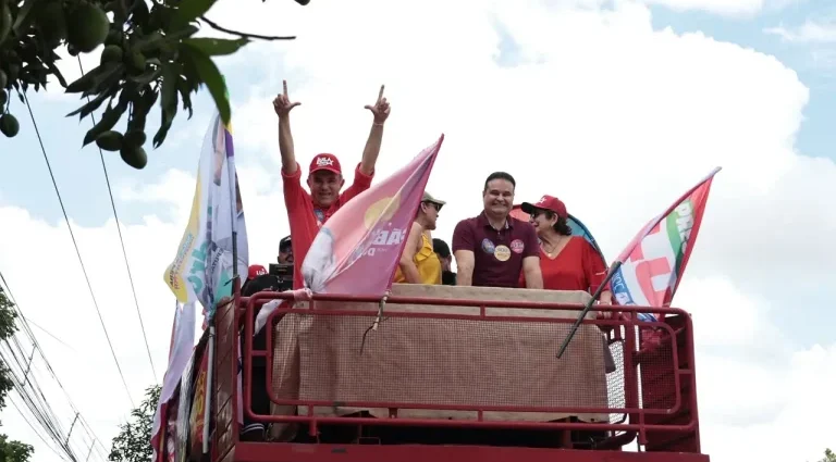 Vander Loubet encerra campanha ao Senado com carreata em Campo Grande