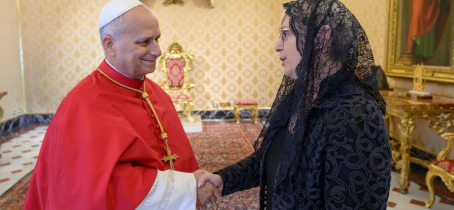 Papa Leão XIV recebe presidente da Eslovênia no Vaticano