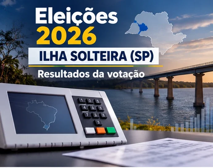 Eleições 2026 em Ilha Solteira: acompanhe os resultados