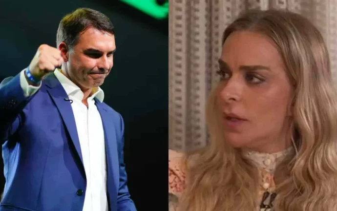 Flávio Bolsonaro Celebra Entrevista de Roberta Luchsinger e Requer Proteção da PF